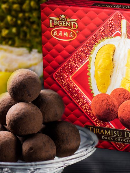 猫山王榴莲味提拉米苏夹心黑巧克力 Tiramisu Durian Dark Chocolate | 2021年”我是榴恋”全新小包装系列